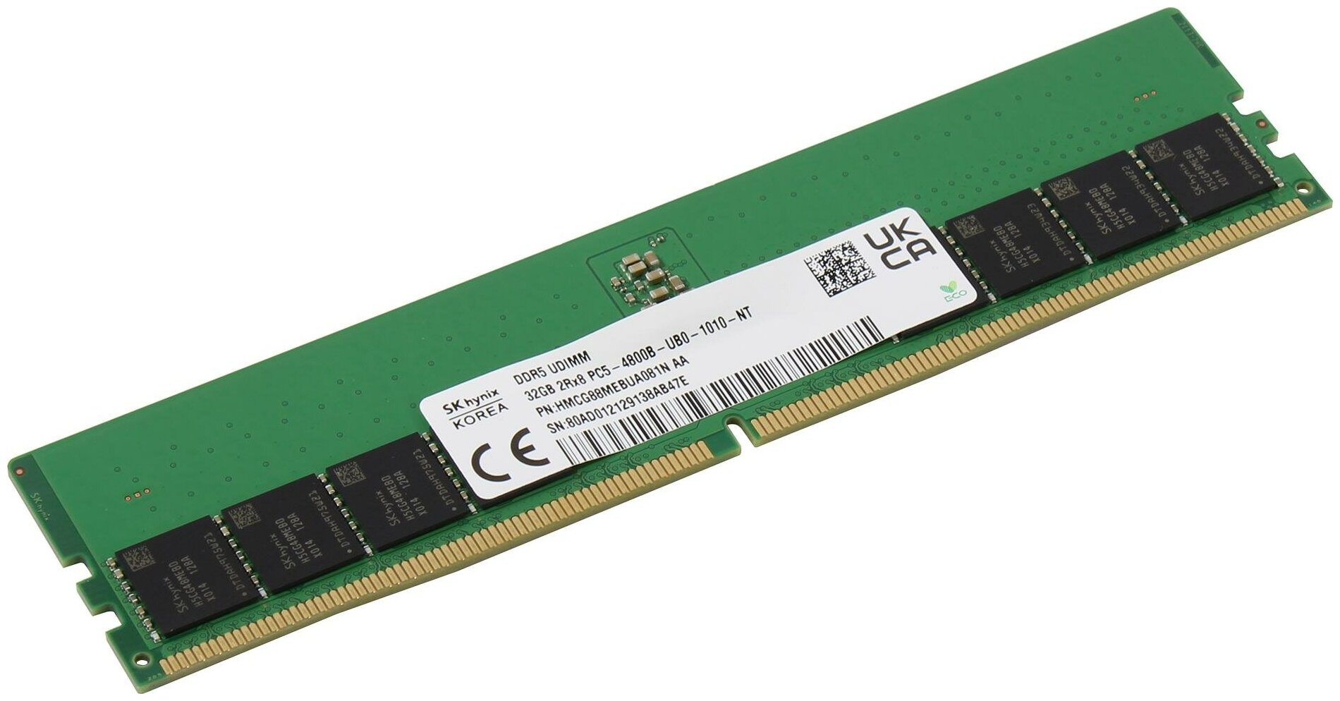 Оперативная память 32Gb DDR5 4800MHz Hynix (HMCG88MEBUA081N) (HMCG88(M/A)EBUA8(4/1)N)