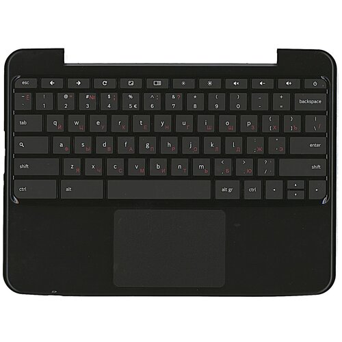 Клавиатура для ноутбука Samsung XE500 черная топ-панель 2030₽