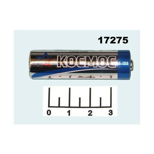 Батарейка AA-1.5V Космос Alkaline LR6 батарейка lr6 aa 1 5v alkaline 6bl космос koclr6bl6 1 упак