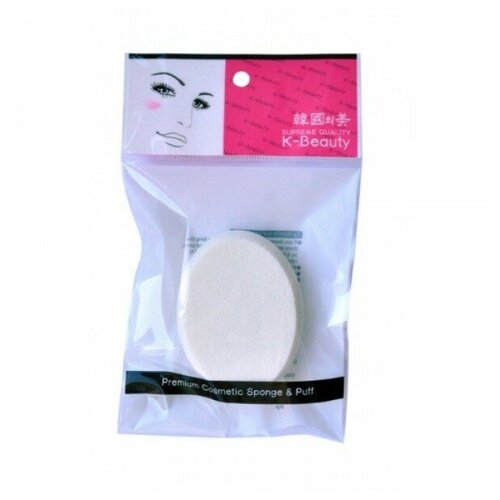 K-Beauty Спонж косметический «овал большой» - NB-21, 1шт