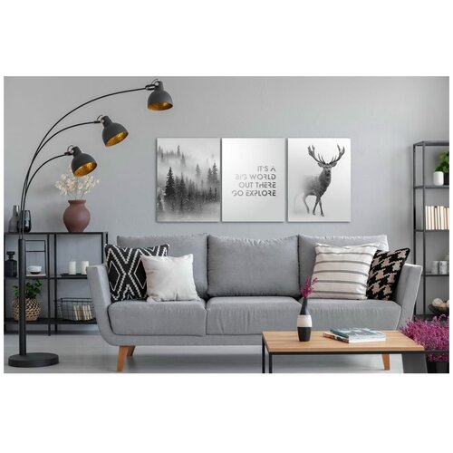 Постер модульный ПВХ Лес 40х90 см 2374₽