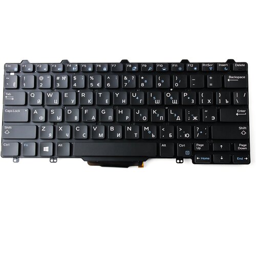 Клавиатура для ноутбука Dell E5250 E5270 E7250 E7270 с подсветкой p/n: PK1313O3B00, 0VW71F клавиатура с подсветкой для ноутбука dell latitude e7270 e7250 e5250