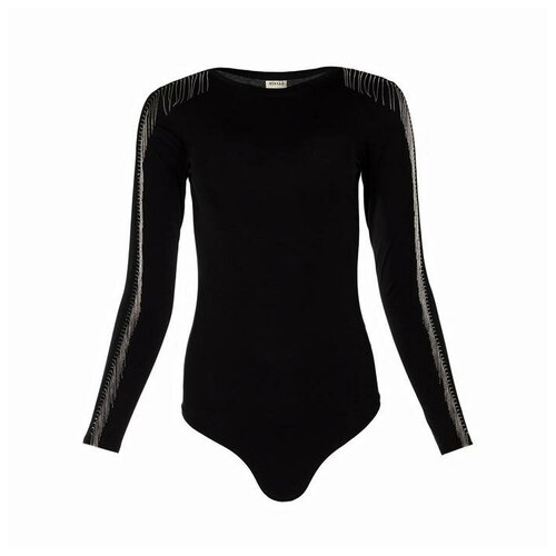 Боди женское MINAKU PartyDress цвет чёрный размер 48 2798₽