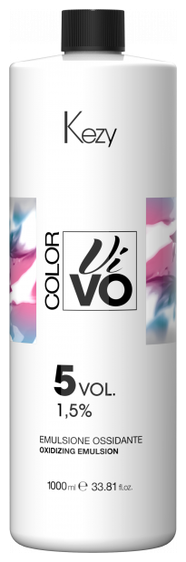 KEZY Color Vivo Окисляющая эмульсия 1.5%, 1000 мл
