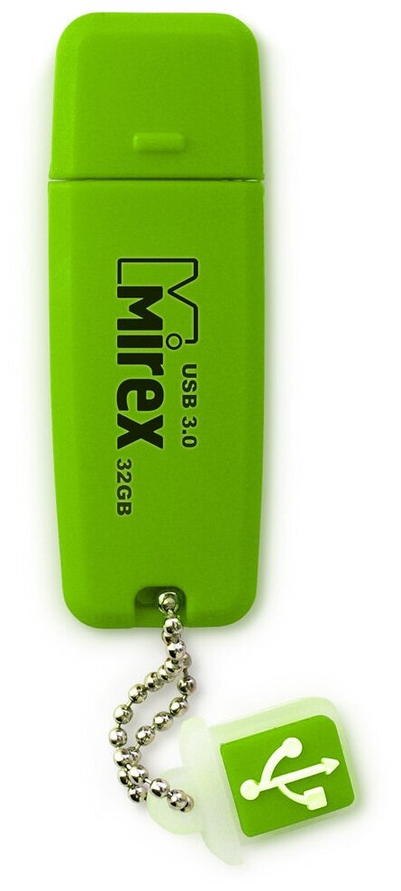 Флеш-накопитель USB 3.0 MIREX CHROMATIC GREEN 32GB
