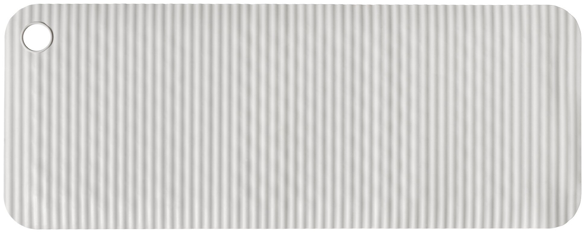 Коврик ИКЕА ДОППА  33x84 см, 84х33 см, светло-серый