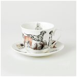 Чайная пара Roy Kirkham Чайная пара для завтрака 470мл Парад собак - изображение