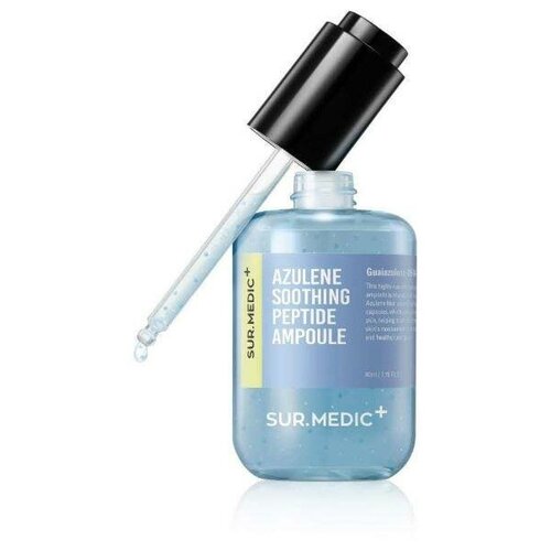 Ампула с азуленом и пептидами | Sur.Medic+ Azulene Soothing Peptide Ampoule 80ml