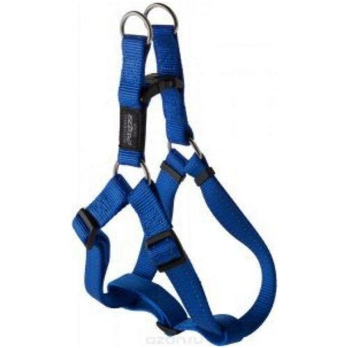 Шлейка Rogz Utility (STEP IN HARNESS) разъемная синяя XL (67-103см), ширина 2,5 см 47707