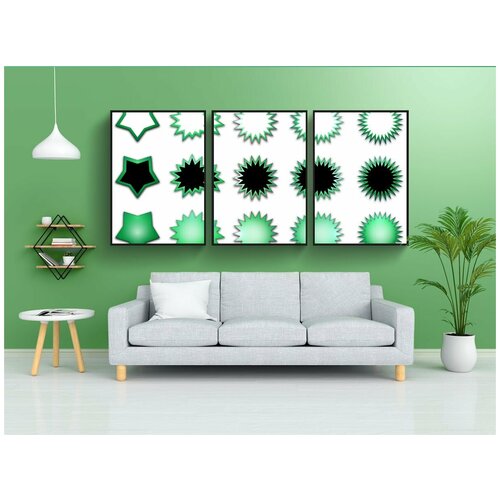 фото Набор модулных постеров для интерьера "маркетинг, объявление, повышение" 60x90 см. в тубусе, без рамки lotsprints