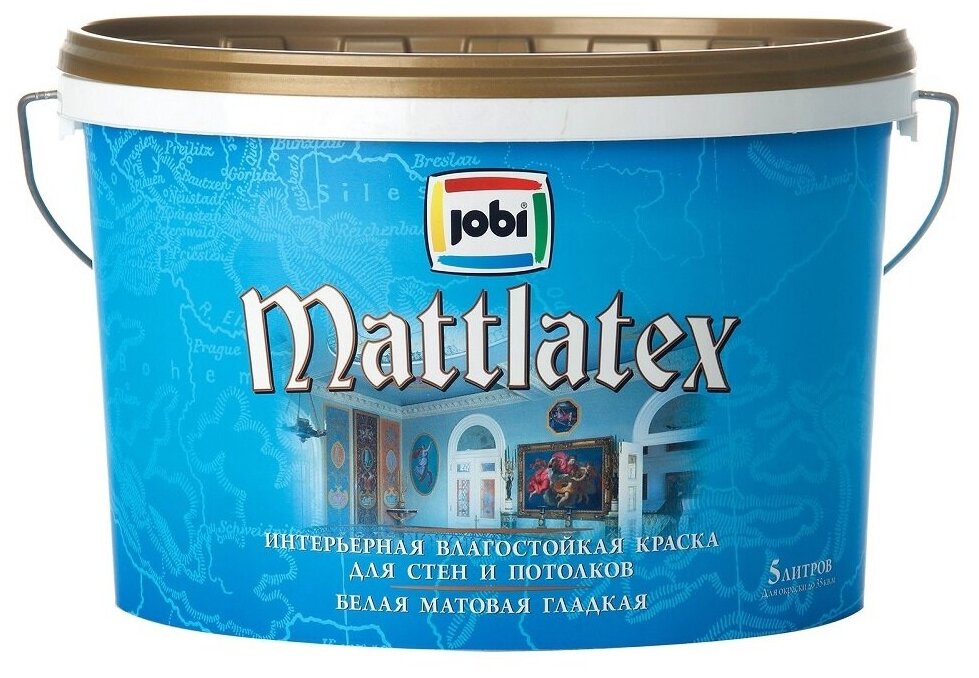 фото Краска латексная Jobi Mattlatex О4