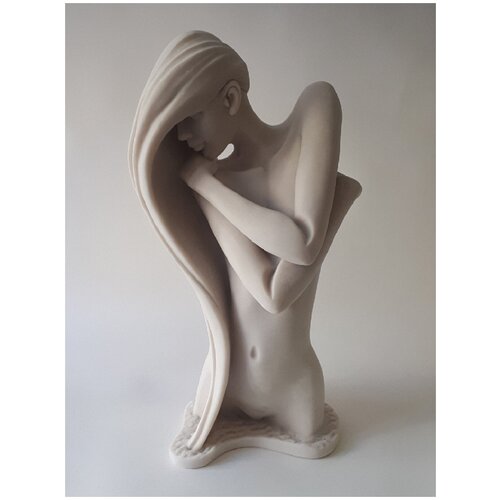 Статуэтка Девушка 27см. Мраморная крошка.