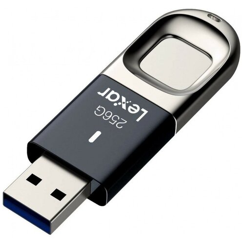 USB Flash накопитель Lexar 256Gb Lexar JumpDrive Fingerprint F35 (LJDF35-256BBK)