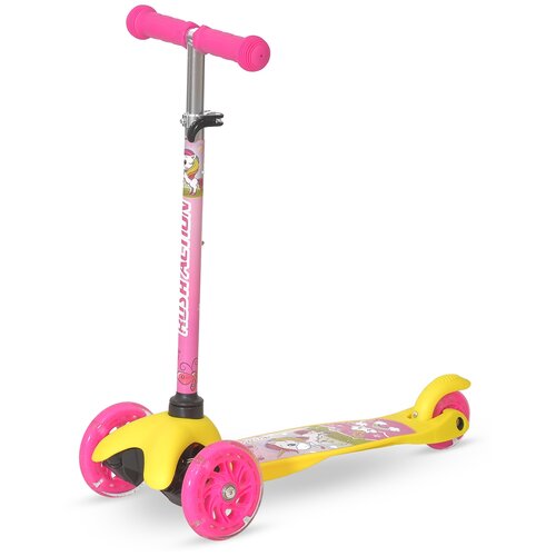 фото Самокат 3-х колёсный rush action