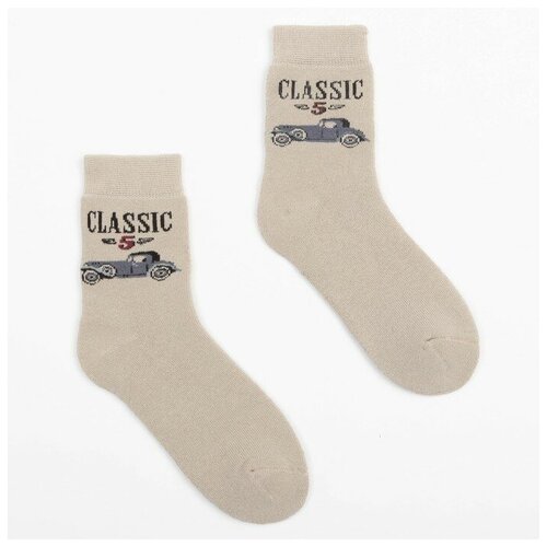 фото Носки детские, цвет бежевый, размер 20-22./в упаковке шт: 1 носкофф