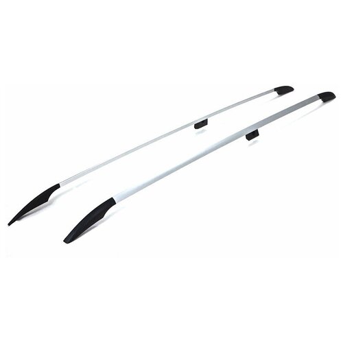 Рейлинги продольные для Mercedes Viano / Мерседес Виано с 2003 - (L3-экстра-длинная база W639, W447) серебристые