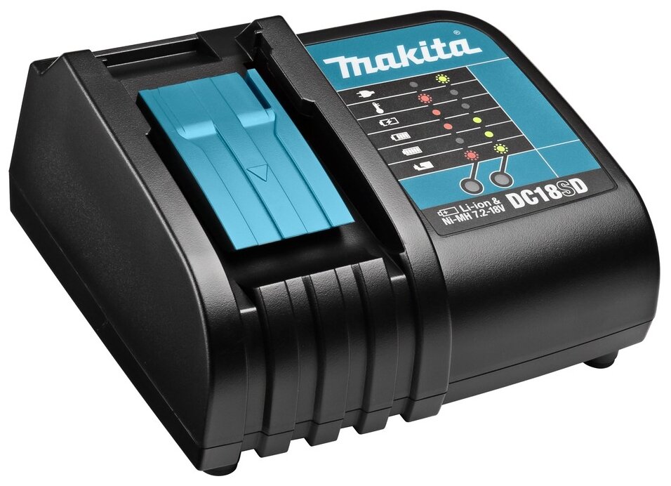 Зарядное устройство Makita 197006-8, 7.2-18В, Ni-Mh\Li-ion, DC18SD, блистер CXT/LXT