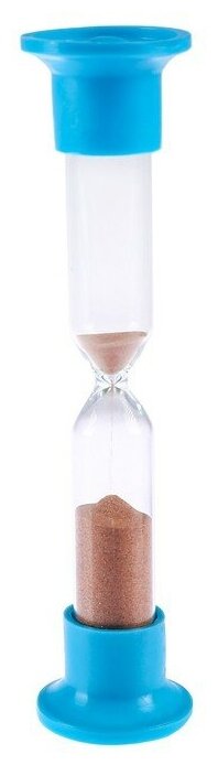 Песочные часы, механические, 20 мин, пластик/стекло, разноцветные — фото 1