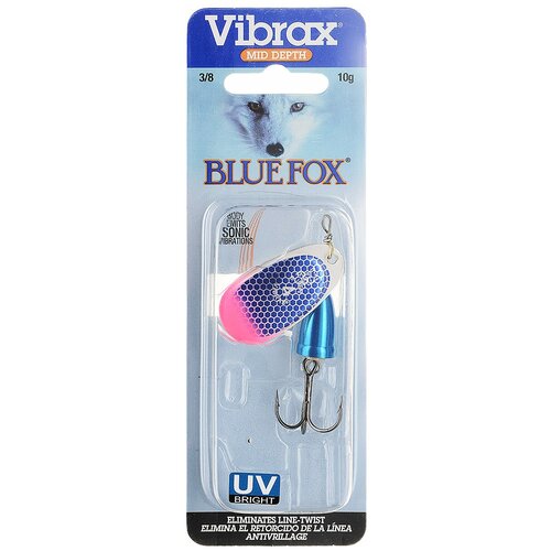 Блесна вращающаяся BlueFox, 10 г. BFU4-BSPTU блесна вращающаяся bluefox 8 г bff3 gfr