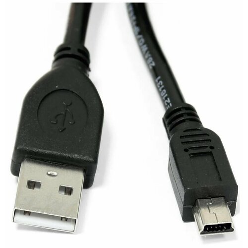 Кабель USB - mini USB, длина кабеля 1,8 метра (в пакете) подходит для геймпада джойстика PlayStation 3 PS3, черный внешний корпус для диска wd sff 8784 с разъемом usb 3 1 mini usb nfhk n 30wd