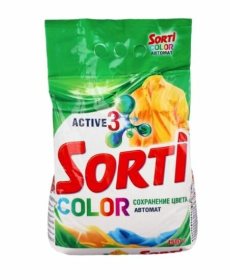 Sorti Стиральный порошок Color Автомат, 4500г