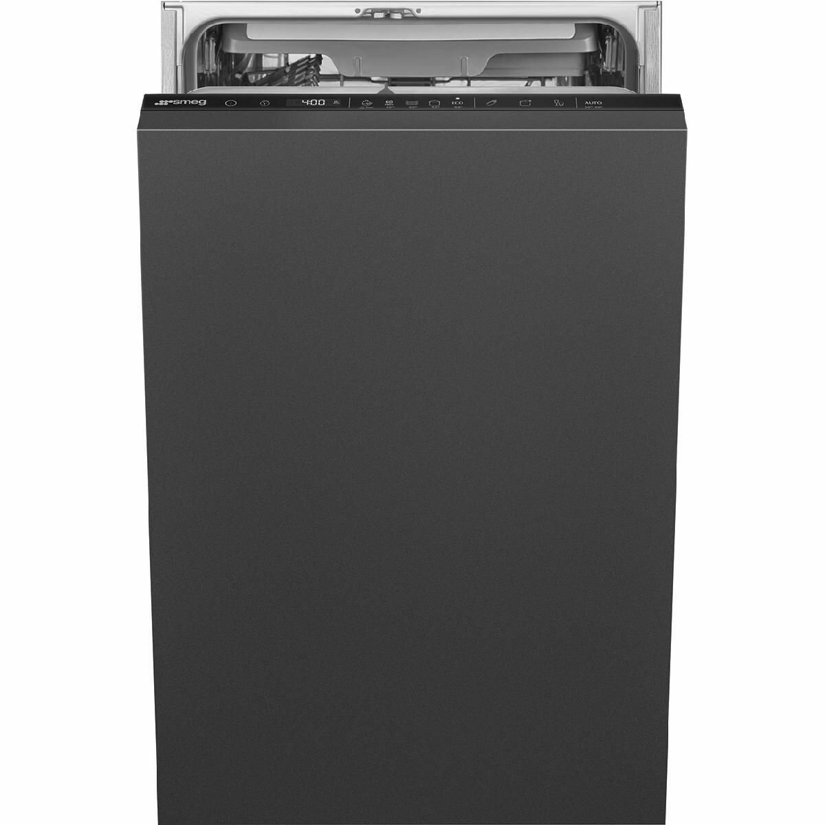 Встраиваемая посудомоечная машина SMEG ST4533IN, черный