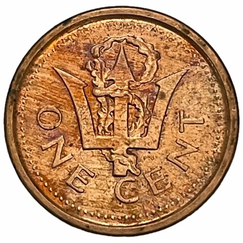 барбадос 1 цент 2005 г Барбадос 1 цент 2010 г. (Лот №4)