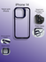 Чехол на айфон 14 тёмно-фиолетовый/ Case for iPhone 14 dark purpl...