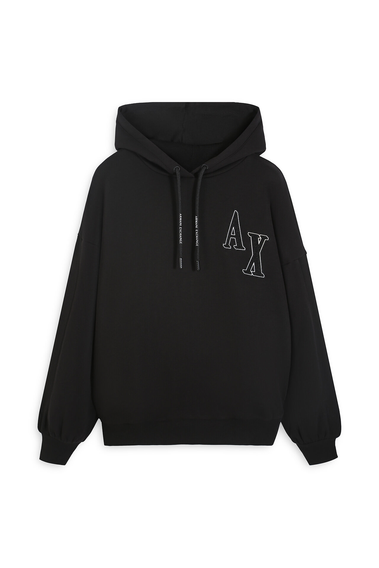 Худи Armani Exchange, размер S, , черный