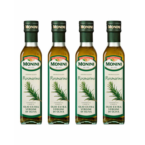 Масло оливковое Monini Экстра Вирджин Розмарин 0,25 л. - 4 шт
