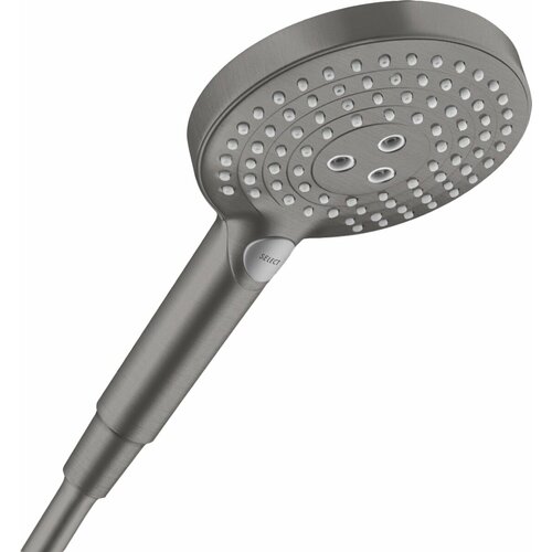 Душевая лейка Hansgrohe Raindance Select S 26530340 шлифованный черный хром душевая лейка hansgrohe raindance select e120 3jet 26520400