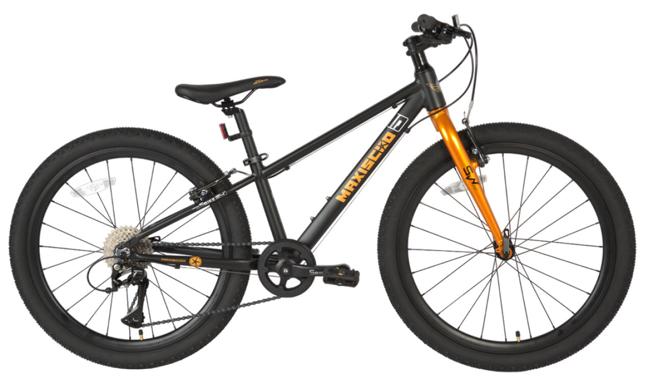 Подростковый велосипед Maxiscoo 5Bike 24' Boy (2024) 24 Черный (130-150 см)