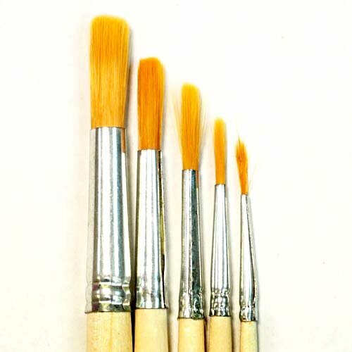 Кисть искусственный колонок 6 круглая KKSIK-6 с06 цена за 1 шт 303₽