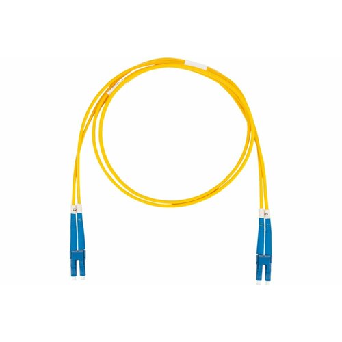 DATAREX шнур оптический коммутационный патч-корд lc-lc duplex os2 нга-hf желтый 1,0 м DR-220041