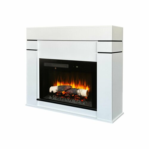 Электрокамин RealFlame Alta WT c Mirage-S 25 , звуковая имитация электрокамин realflame alta wt c kendal 24 звуковая имитация