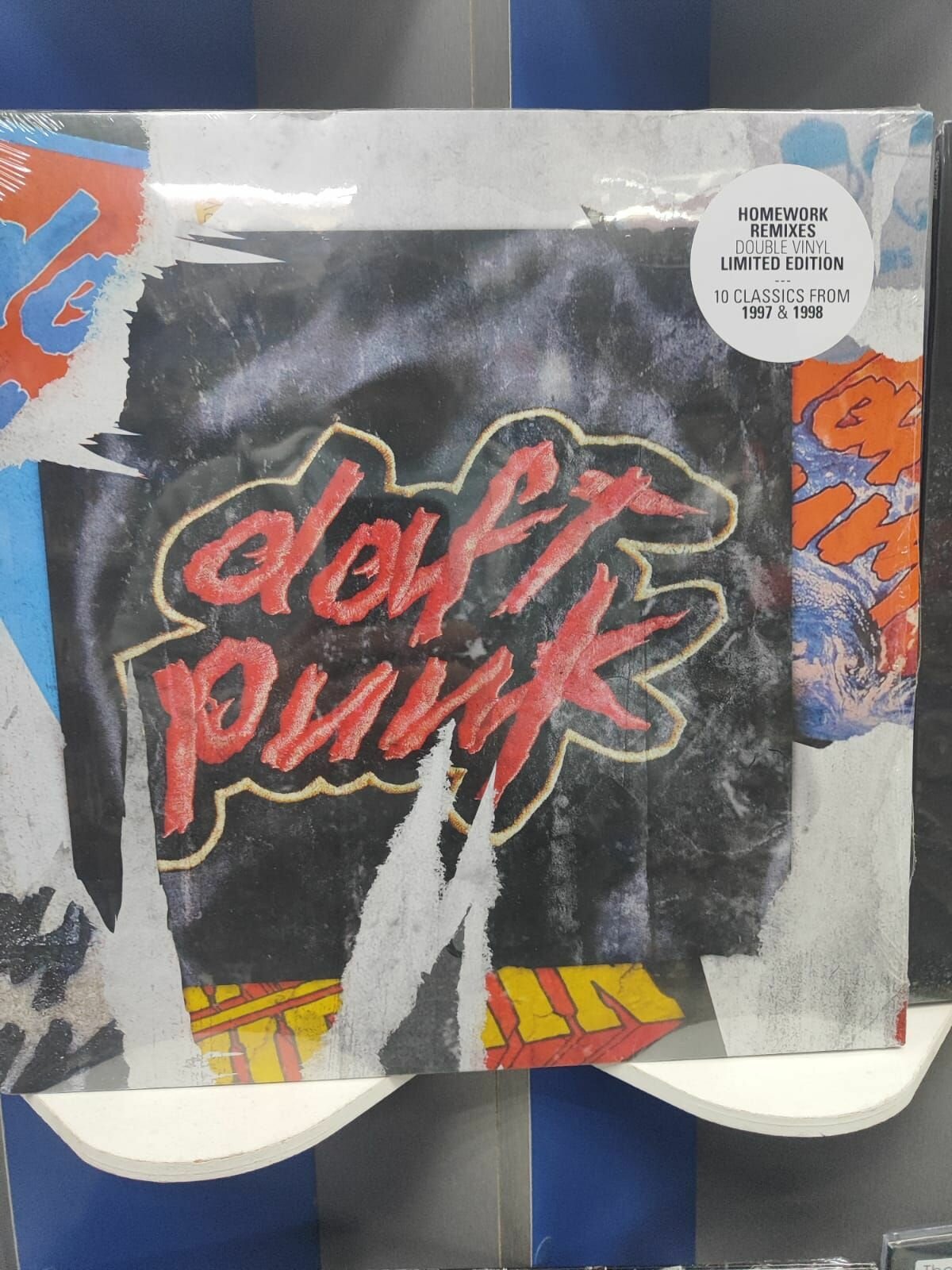 Daft Punk Homework Виниловая пластинка Parlophone - фото №18