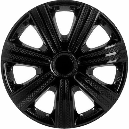 Колпаки на колёса R14 DTM Super Black на колесные диски авто машины - 2 шт.
