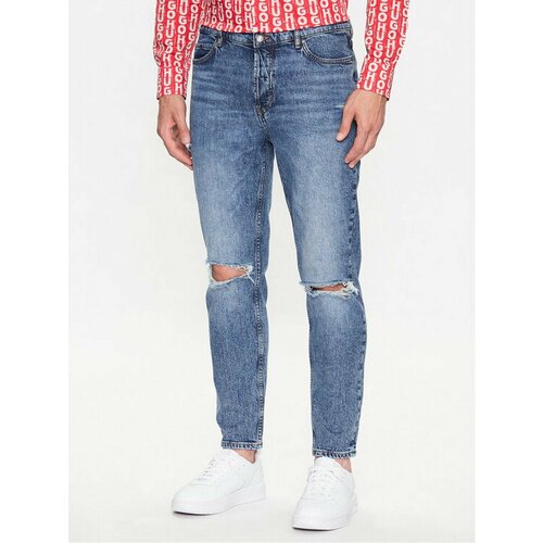 Джинсы HUGO, размер 33/32 [JEANS], синий