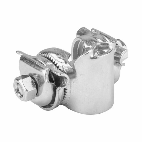 Замок седла диаметр крепления 22 мм стальной серебристый 479₽