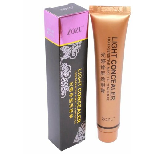 ZOZU Консилер для лица с эффектом сияния Light Sensitive Concealer, натуральный, 30 г