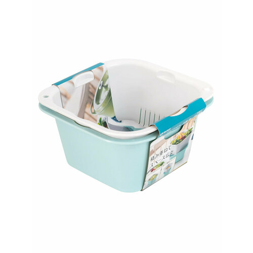 Контейнер для приготовления в СВЧ 2 шт Набор дуршлаг миска 195х195х98 см 2 л 896₽