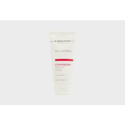 Маска красоты на основе морских трав для нормальной кожи Клубника CHRISTINA Sea Herbal Beauty Mask Strawberry christina sea herbal маска красоты клубника 60 г 60 мл