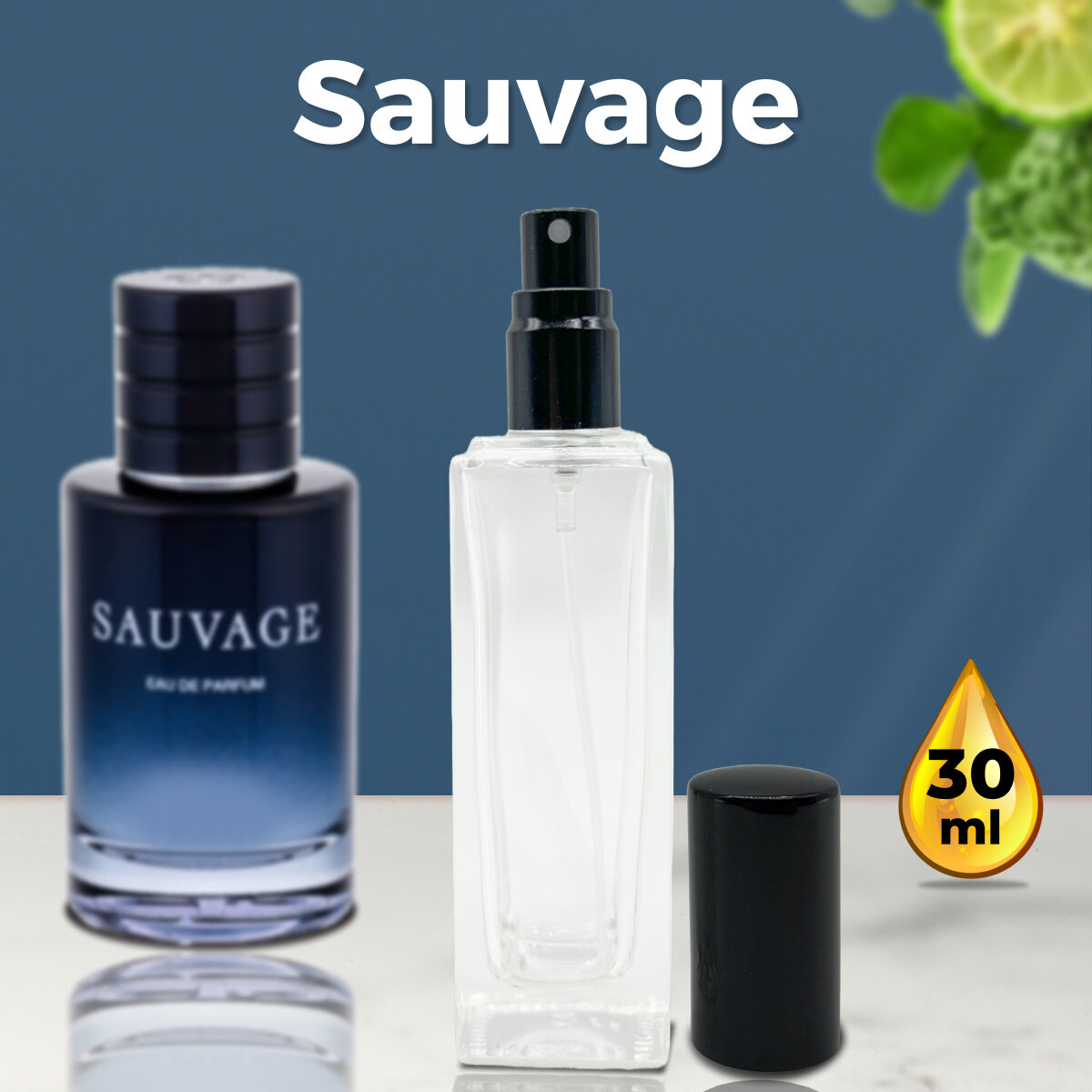 Gratus Parfum Savage духи мужские масляные 30 мл (спрей) + подарок
