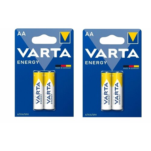 Батарейка Varta, Energy, AA, 2 шт, 2 уп