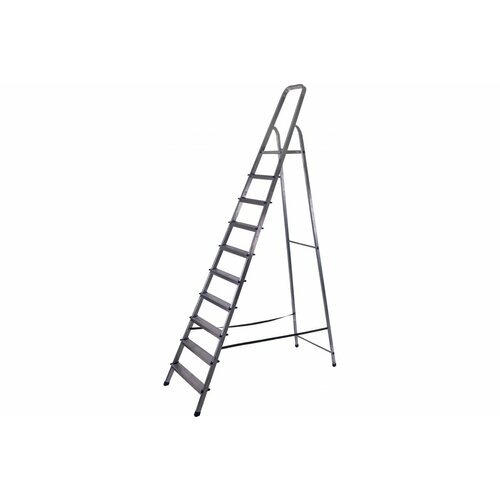Лестница-стремянка стальная оцинк 10 СТ ОS10 9,4кг стайрс лестница стремянка lwi 4 ст евросталь комбинированная