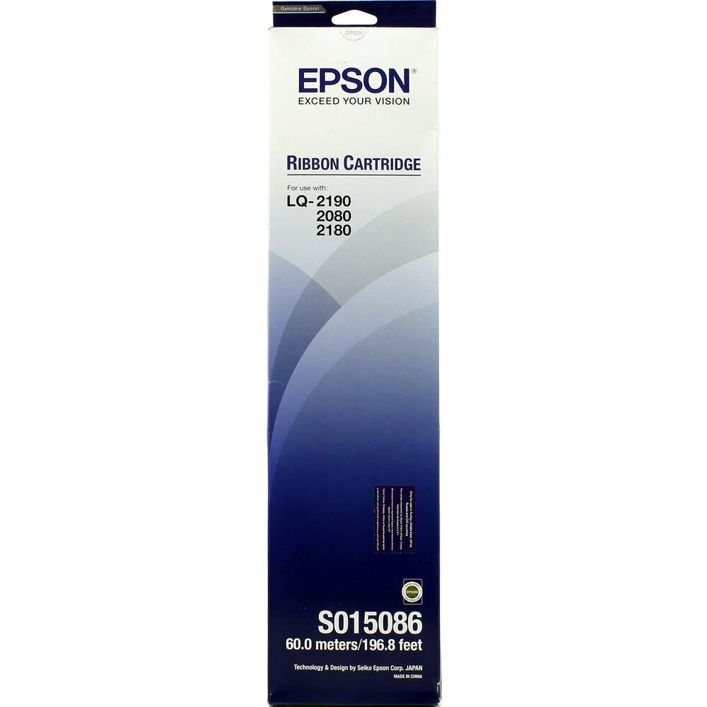 Картридж Epson S015086 для Epson FX/LQ2170/2180 черный - фото №8