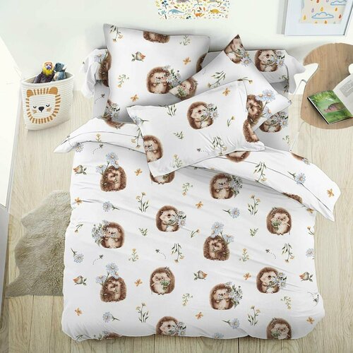 Детское постельное белье Фабрика Комфортного Сна, перкаль, 100 % хлопок, на резинке, 160x80