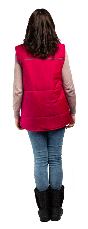 Жилет ФАП размер 88-92 малиновый