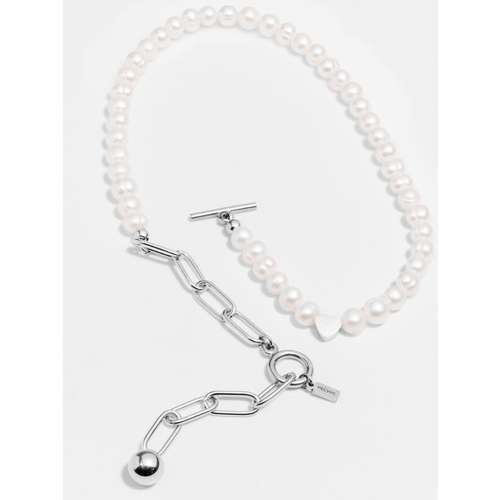 Колье РЕСУРС жемчуг культивированный длина 45 см белыйсерый 7125₽