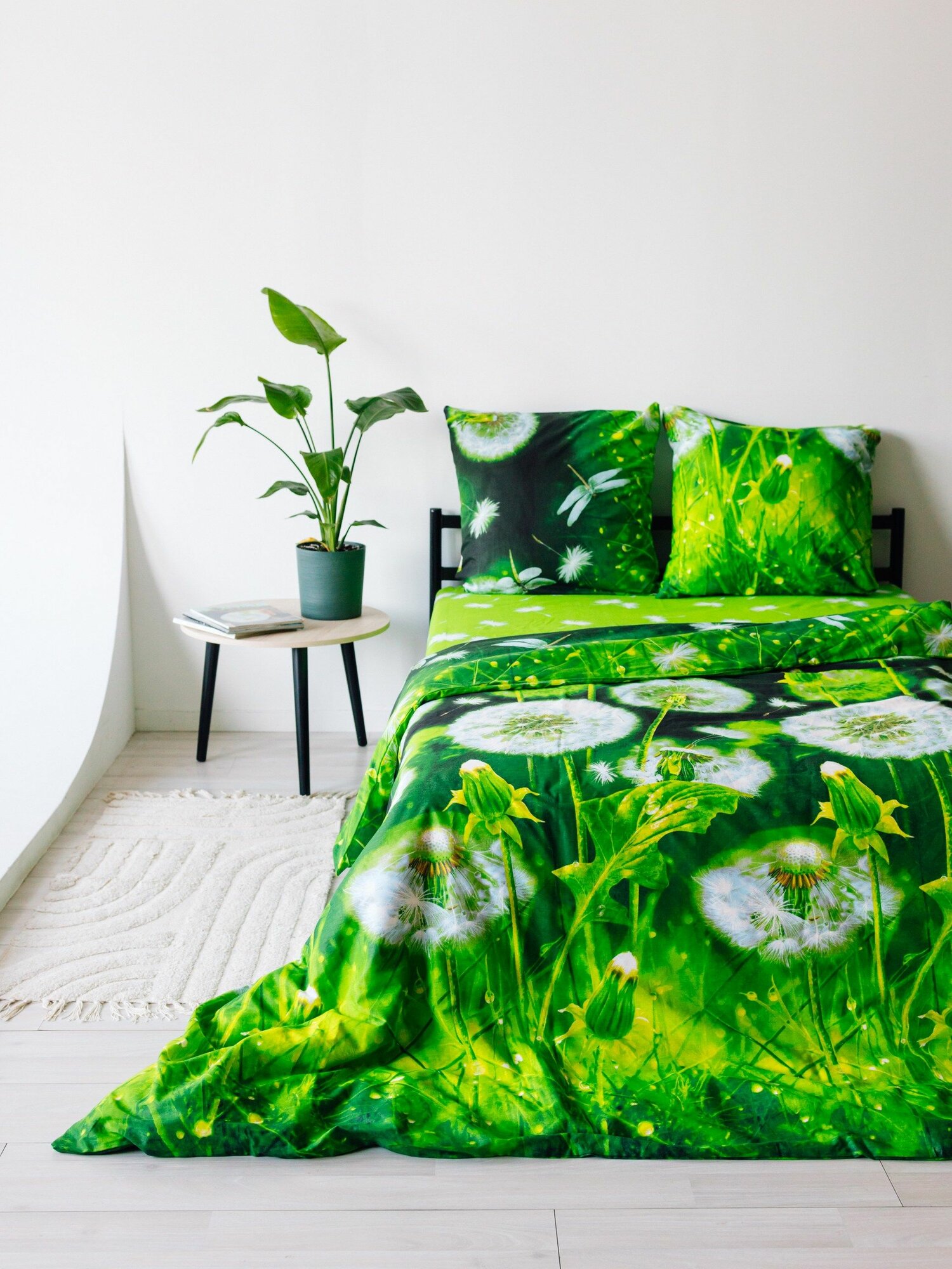 Постельное белье Бязь днс-текстиль Одуванчики наволочки 70х70см 15 сп